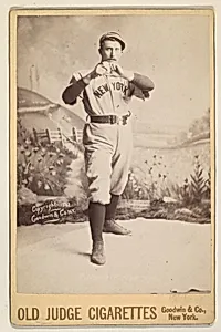 Titcomb, Pitcher, New York, from the series Old Judge Cigarettes by Goodwin & Company