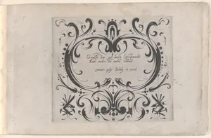 Title for the Print Series 'Grateske voer golt smeden Schrijnwerkers Ende andere des nodich hebbende'