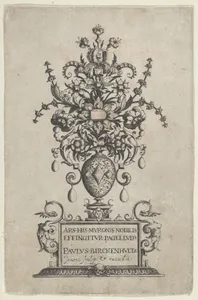 Title Page, from Ars His Myronis Nobilis Effingitus Pagellulis