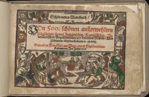 Title page from Schön newes Modelbuch (Page 1r)