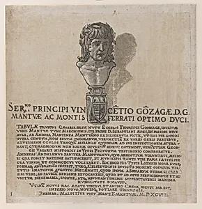 Title page, from "The Triumph of Julius Caesar"