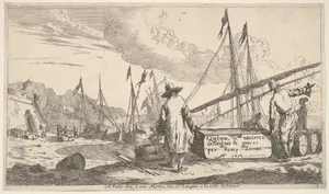 title page, "Quelque navieres deisseigner & graver par Remy Zeeman"