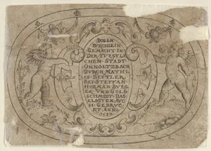 Title-Plate, from Das Bossenbüchlein