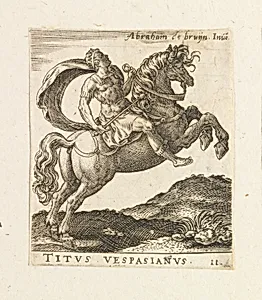 Titus Vespasianus, from "Twelve Caesars on Horseback"