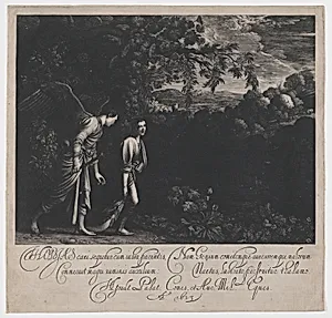 Tobias and the Angel (large plate)