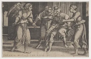 Tobias and the Archangel Raphael, from The Story of Tobias