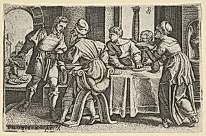 Tobias Leaving the Table, from "The Story of Tobias"