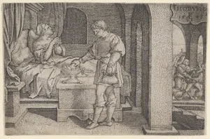 Tobiolus Makes a Propitiatory Sacrifice, from The Story of Tobias