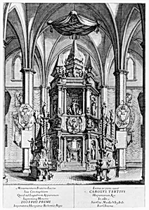 Tomb of Joseph I, Emperor of Hungary, King of Bohemia by Alexander Galli Bibiena