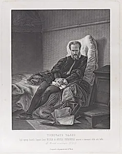 Torquato Tasso at the Ospedale Sant'Anna by Luigi Boscolo|Eugenio Moretti-Larese|Torquato Tasso