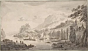 Town by a Large Body of Water
