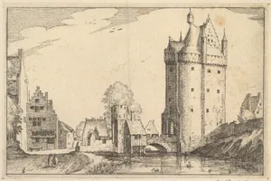 Town Gate, plate 2 from "Regiunculae et Villae Aliquot Ducatus Brabantiae"