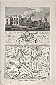 Trade Card for Brass Founders, Birmingham
