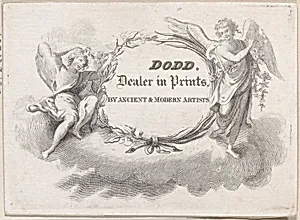 Trade Card for Dodd, Dealer by Anonymous, British, 19th century