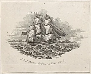 Trade Card for J & J Smith, Printers by Anonymous, British, 19th century