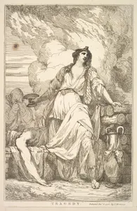 Tragedy, from "Fifteen Etchings Dedicated to Sir Joshua Reynolds"