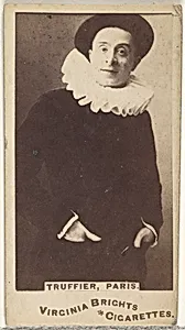 Truffier, Paris, from the Actors and Actresses series (N45, Type 1) for Virginia Brights Cigarettes by Allen & Ginter