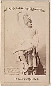 Tsiges Ckotelet, from the Actresses series (N203) issued by Wm. S. Kimball & Co. by William S. Kimball & Company