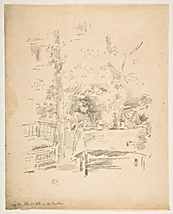 Tête-à-tête in the Garden by James McNeill Whistler