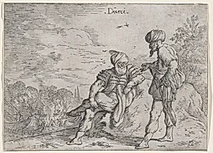 Turks, from a set of costume plates of different nations by Johann Wilhelm Baur