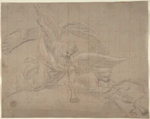 Two Angels, Study for the Val de Grâce