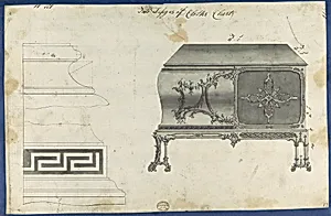 Two Designs for Clothes Chest, from Chippendale Drawings, Vol. II by Thomas Chippendale