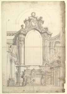 Two One Half Variant Designs for an Altar and a Chapel