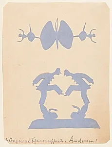 Two Pierrots Balancing on Swans and Two Dancers by Hans Christian Andersen