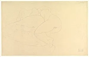 Two Women Friends Reclining