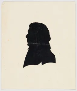 Unidentified profile portrait, older man facing left