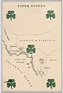 Upper Guinea, from "Court Game of Geography"