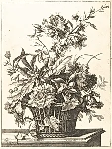 Upright Baskets of Flowers