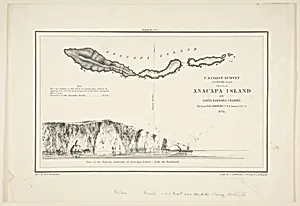 U.S. Coast Survey...Sketch of Anapaca Island in Santa Barbara Channel by James McNeill Whistler|John Young|Charles Knight|William Birch McMurtrie
