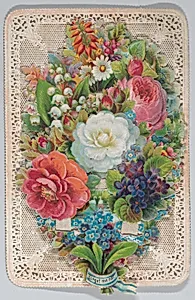 Valentine - Mechanical - flowers reveal happy messges