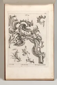 Various Designs for Rocaille Ornaments, Plate 1 from an Untitled Series of Rocaille Ornaments for Frames