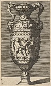 Vase with Dancing Putti by Claes Jansz. Visscher|René Boyvin|Frederick de Wit|Polidoro da Caravaggio|Rosso Fiorentino