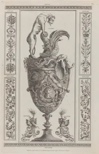 Vases and Ornament, nos. CCCCLX–CCCCLXVIII, plate 69 from "Designs for Various Ornaments"