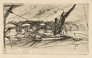 Vauxhall Bridge by James McNeill Whistler