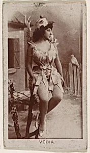Vebia, from the Actresses series (N245) issued by Kinney Brothers to promote Sweet Caporal Cigarettes by Kinney Brothers Tobacco Company
