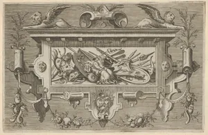 Veelderhande cierlijcke Compartementen profitelijck voor Schilders goutsmeden beeltsnijders ende ander constenaren.