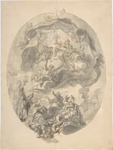 Veneration of the Eucharist by the Peoples of the World (Allegories of the Four Continents)