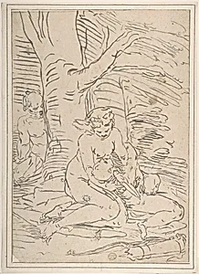 Venus, Cupid and Satyr