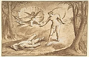 Venus Discovering the Death of Adonis