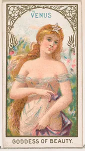 Venus, Goddess of Beauty, from the Goddesses of the Greeks and Romans series (N188) issued by Wm. S. Kimball & Co.