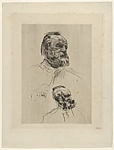 Victor Hugo (three-quarter view)