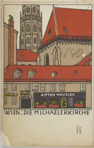 Vienna: St. Michael's Church (Wien: Die Michaelerkirche)