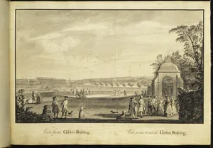 View from Gibbs's Building at Stowe, Buckinghamshire