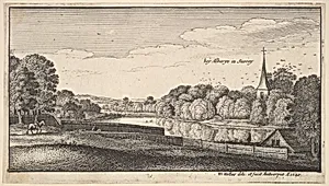 View Near Albury by Wenceslaus Hollar