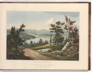 View Near Hudson (No. 15 (later No. 12) of The Hudson River Portfolio)