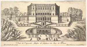 View of Caprarola, from "Fifteen Views of Italy and France"